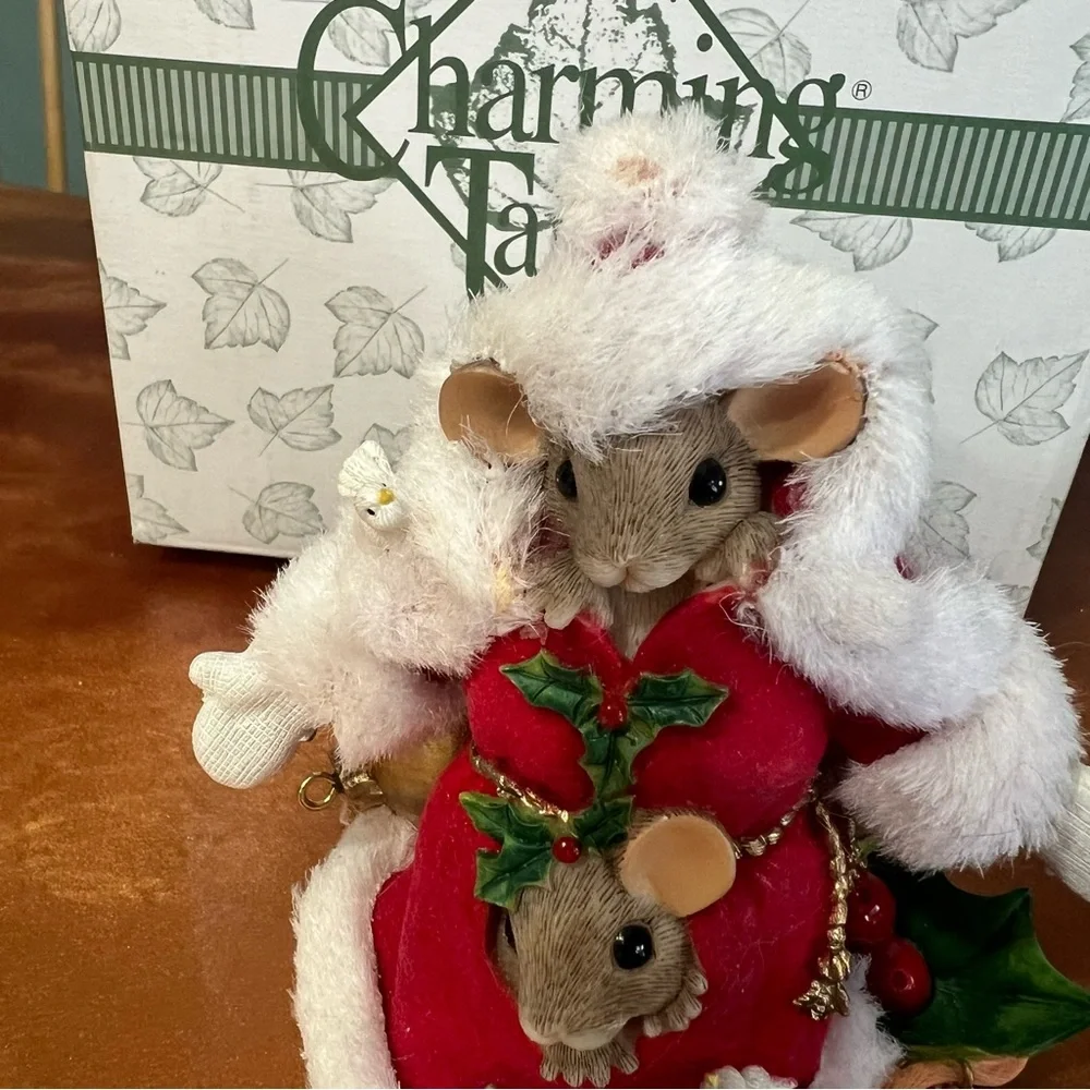 Charming Tails Mice THERE'S A LITTLE OF EACH OF US IN SANTA Ltd Ed 87/169